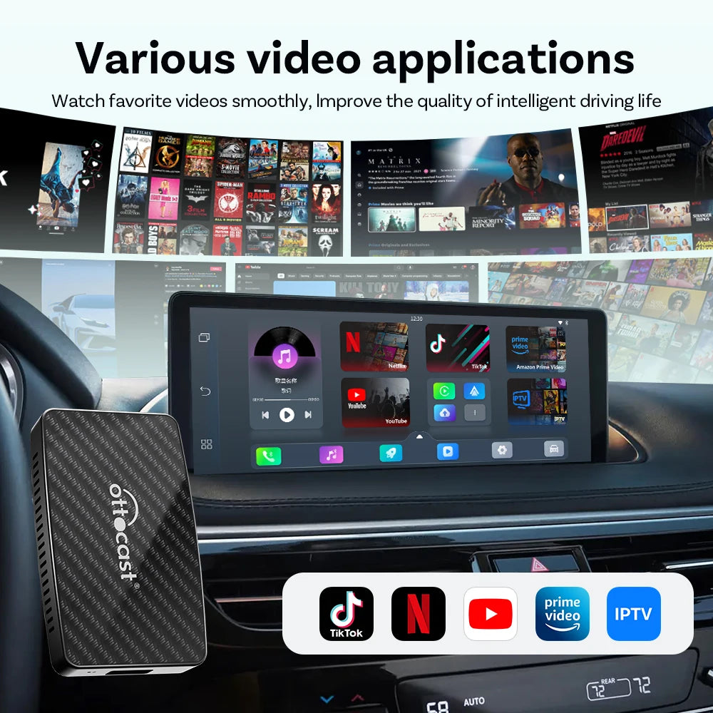 Adattatore Wireless CarPlay & Android Auto™