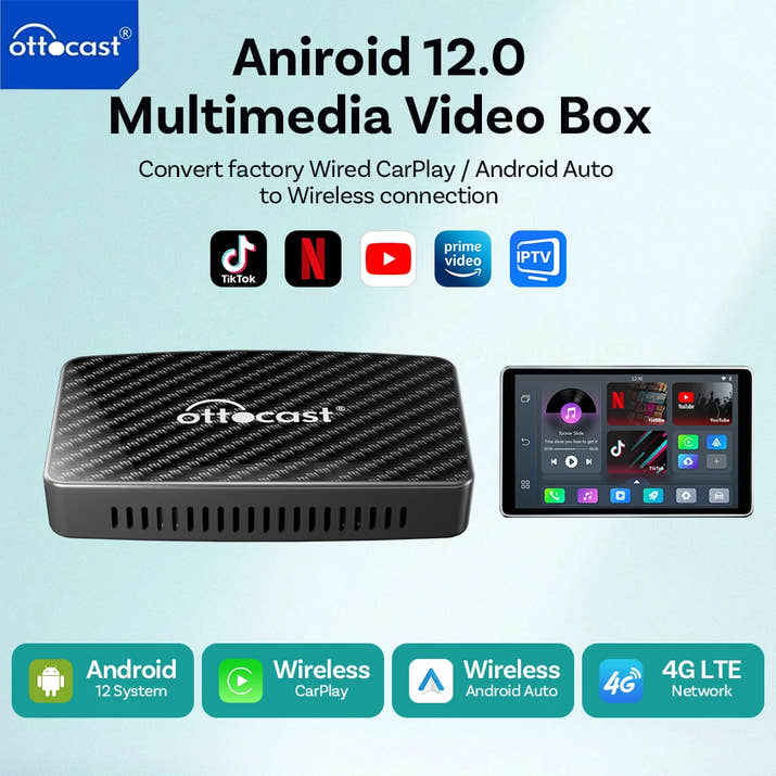 Adattatore Wireless CarPlay & Android Auto™