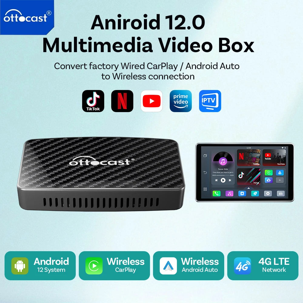 Adattatore Wireless CarPlay & Android Auto™